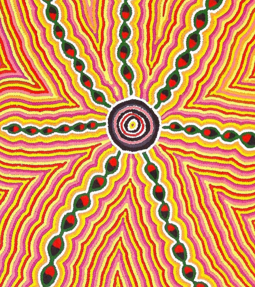 peinture art aborigene australie