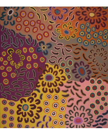 Rochelle Napaljarri - Peinture art Aborigène Australie