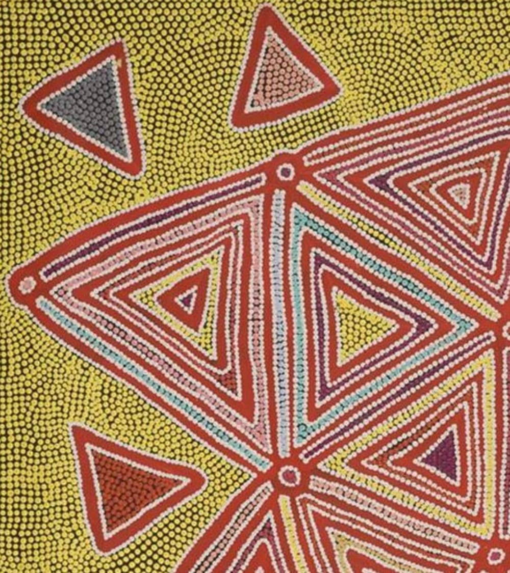 Valerie Napanangka Marshall - Peinture art Aborigène Australie