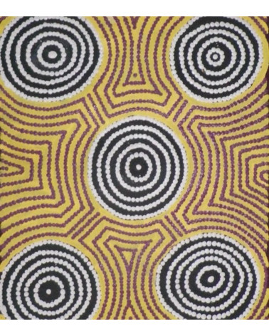 art aborigene australie Tina Bennett - 61x 30 cm