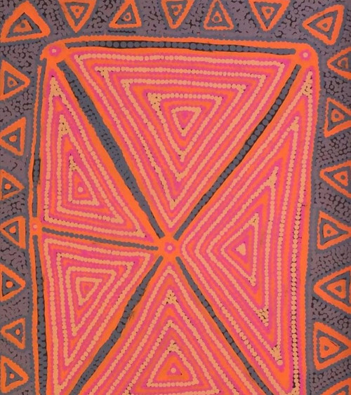 Valerie Napanangka Marshall - Peinture art Aborigène Australie