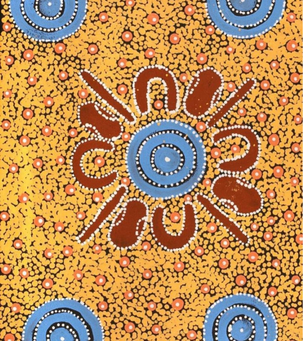 peinture art aborigène Australie