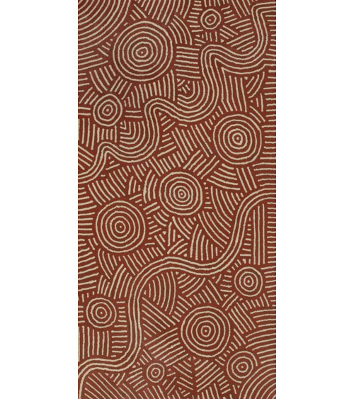 ART ABORIGENE AUSTRALIEN
PEINTURE SUR TOILE