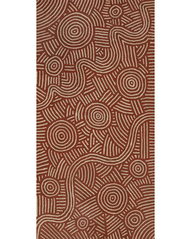 ART ABORIGENE AUSTRALIEN
PEINTURE SUR TOILE