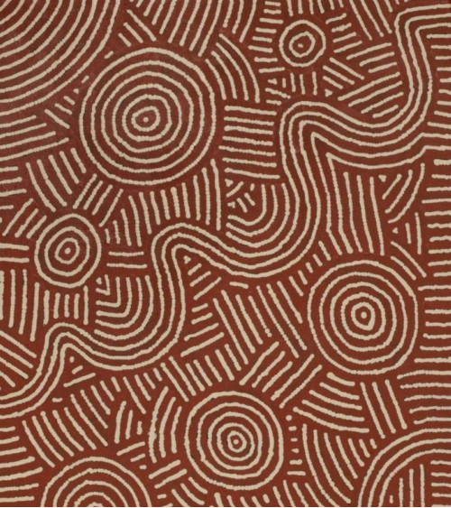 ART ABORIGENE AUSTRALIEN
PEINTURE SUR TOILE