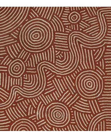 ART ABORIGENE AUSTRALIEN
PEINTURE SUR TOILE