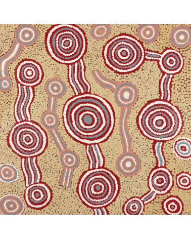 peinture art aborigene  australie vignette