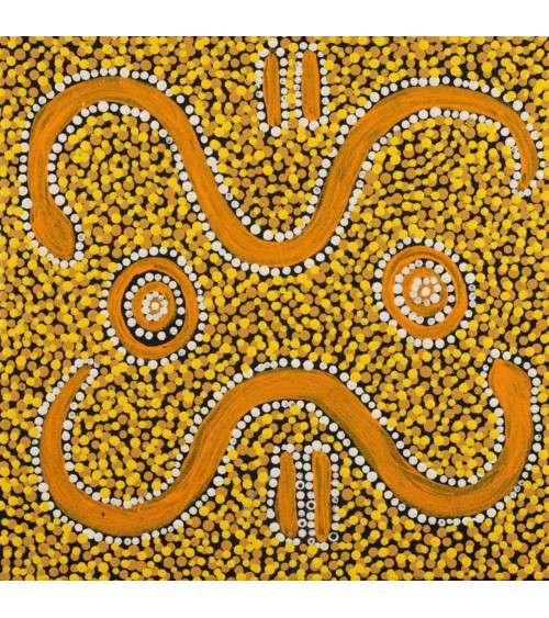 Peinture art aborigène australien galerie gondwana
