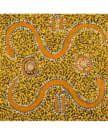 Peinture art aborigène australien galerie gondwana