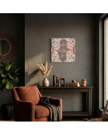 Reva Nungarrayi Dickson  mina mina Jukurrpa - Peinture art Aborigène Australie