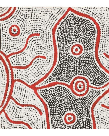 Reva Nungarrayi Dickson  mina mina Jukurrpa - Peinture art Aborigène Australie