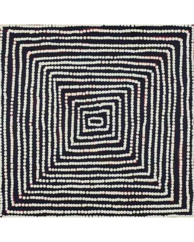 Geraldine Napurrurla Wilson-  Yawakiyi Jukurrpa - Peinture art Aborigène Australie